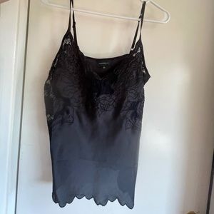 Majorelle satin cami